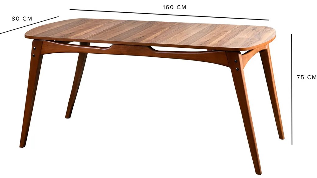 Jedálenský stôl Touch Wooden