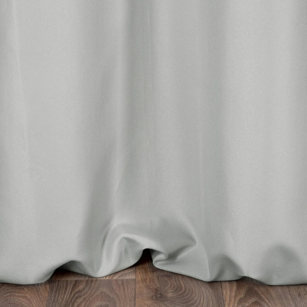 KRÁTKY ZÁVES NA PÁSKE RITA 140X175 CM SIVÁ