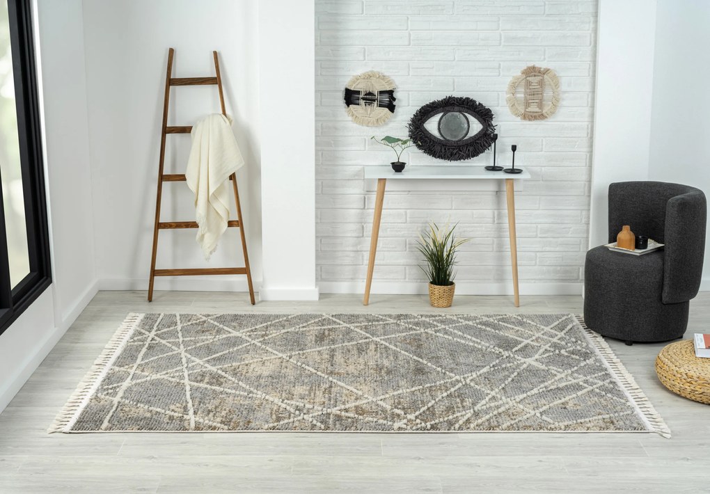 My Flair, Kusový koberec Nelia beige, 140x200, béžová, chodba / predsieň