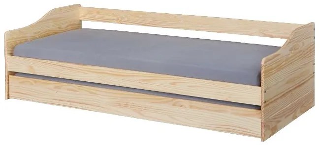 Inter Link Výsuvná detská posteľ Leonie (prírodná, 90 x 200 cm) (100394248)