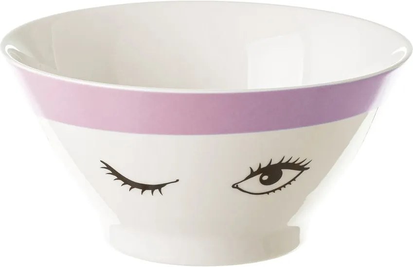 Porcelánová miska Unimasa Pink Dreameyes, 350 ml
