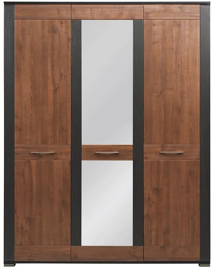 Skriňa 3d Naomi Na-8 Orech/Wenge