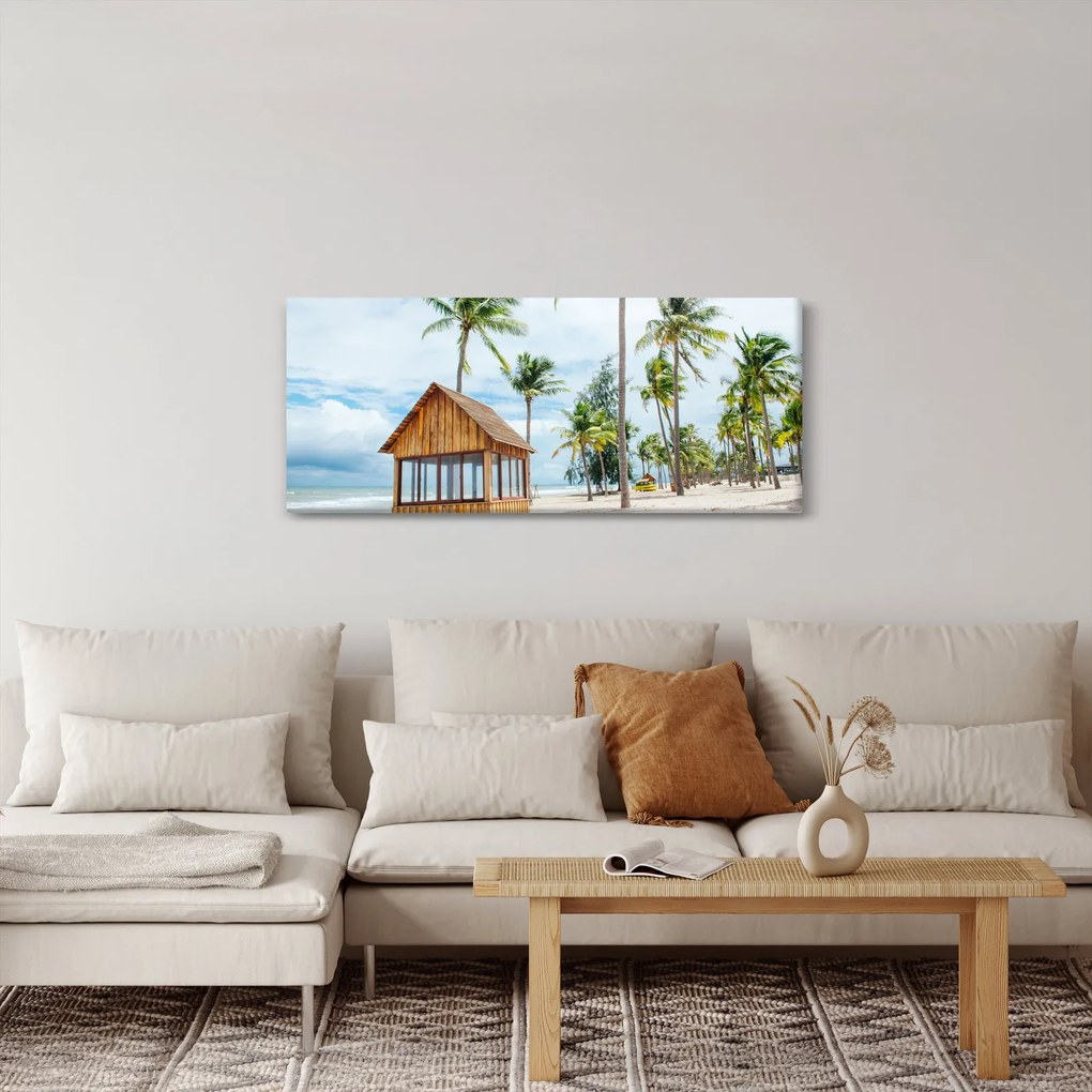 Obraz - Pláž (120x50 cm)