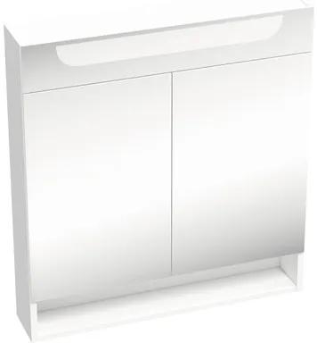 Kúpeľňová závesná skrinka RAVAK Classic II zrkadlová 70 x 76 x 14 cm X000001470