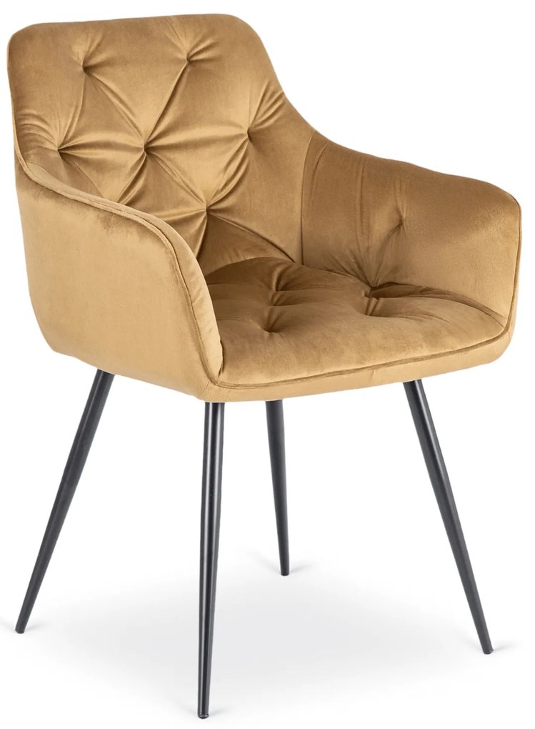 Jedálenská stolička MODESTO, horčicová