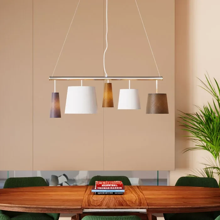 InternetovaZahrada - Kare Design Závesná lampa Parecchi Silver 100 cm