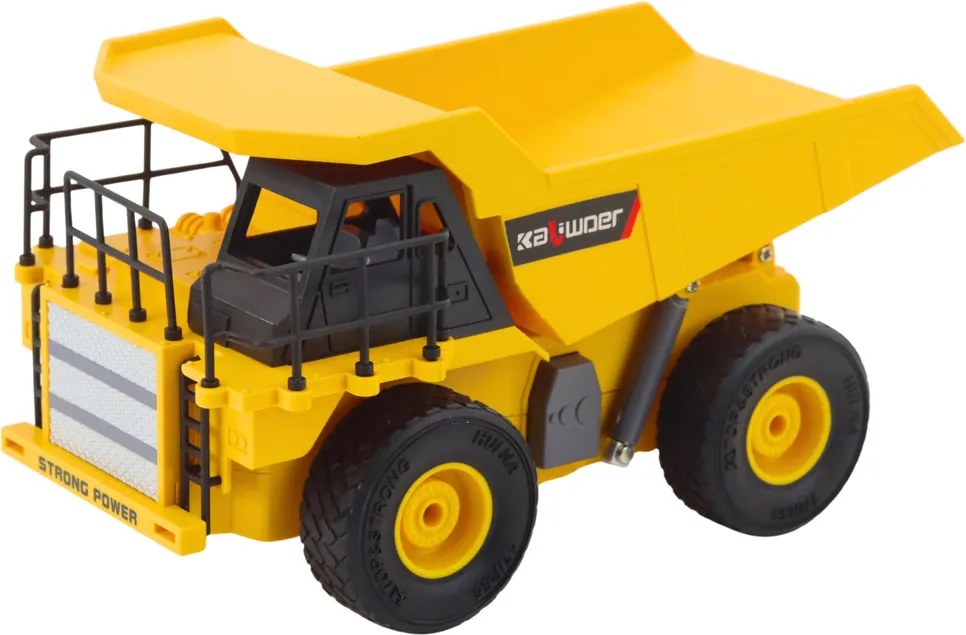 LEAN Toys Stavebné sklápacie auto diaľkovo ovládané RC svetlá LED 1:24