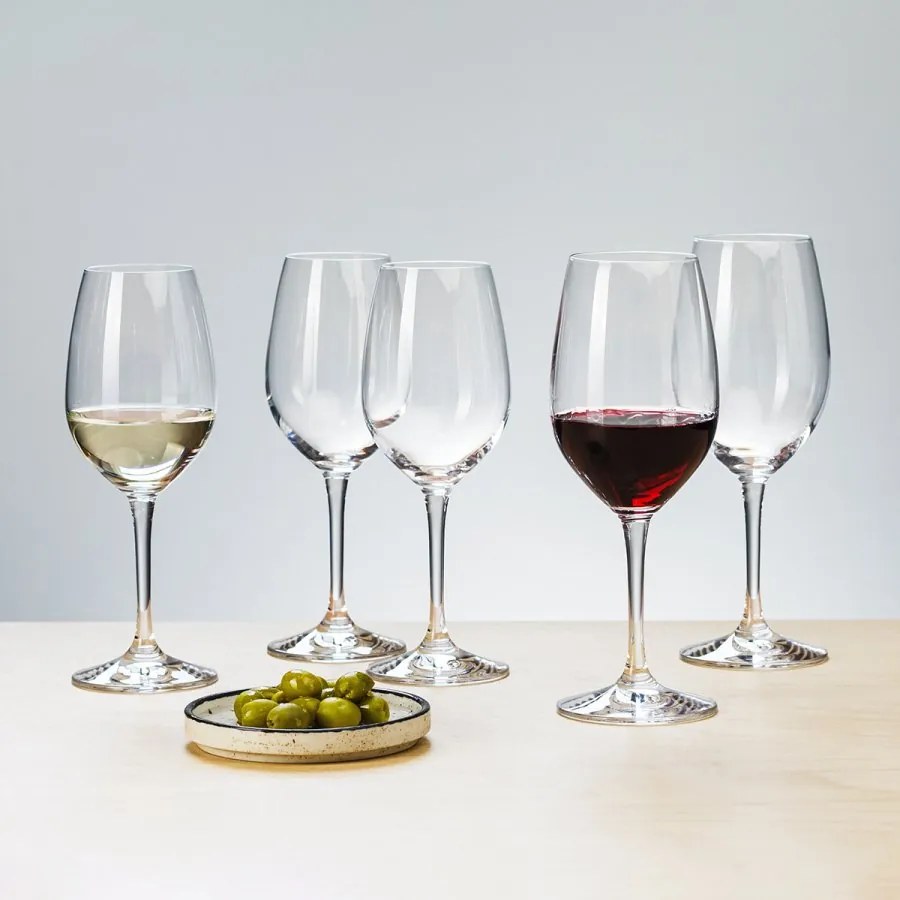 Poháre na biele víno 280 ml set 4 ks - BASIC Glas Lunasol META Glass - 322001