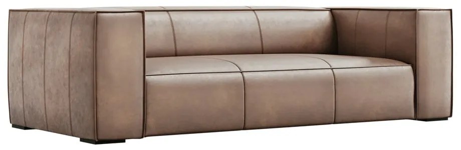 Svetlohnedá kožená pohovka 227 cm Madame - Windsor &amp; Co Sofas