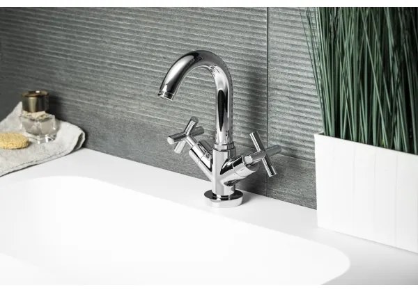 Sapho - Umývadlová batéria AXIA v lesklom chróme