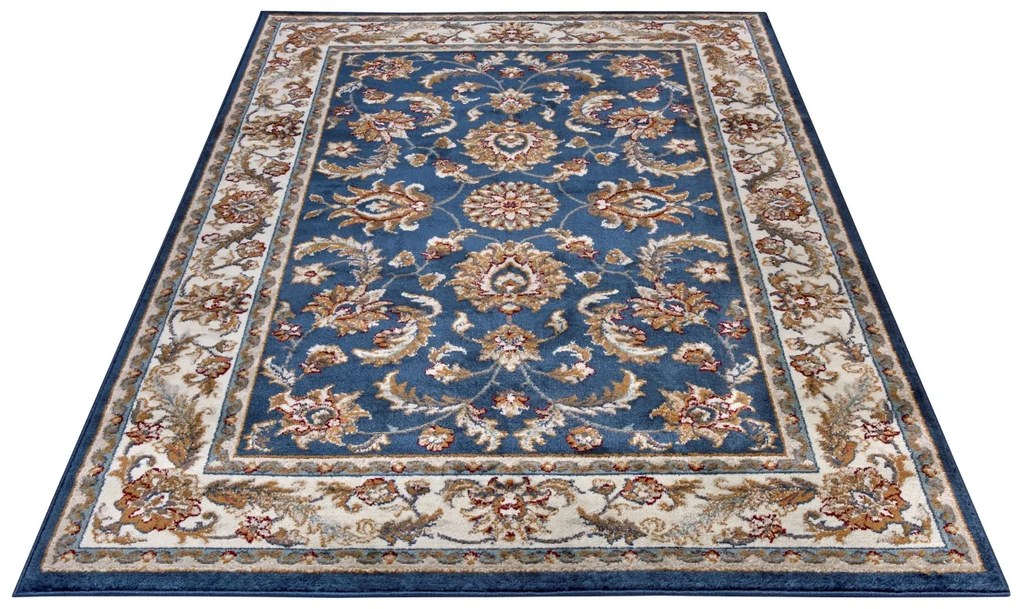 Kusový koberec Luxor 105640 Reni Blue Cream, 200x280, modrá, obývacia izba, Hanse Home