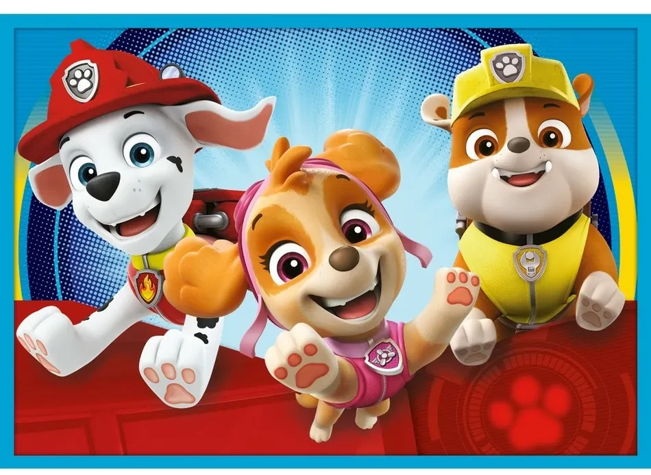 ,Trefl Puzzle Labková patrola MEGA PACK 10v1