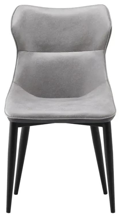 Jedálenská stolička, svetlosivá/tmavosivá/čierna, TABITA