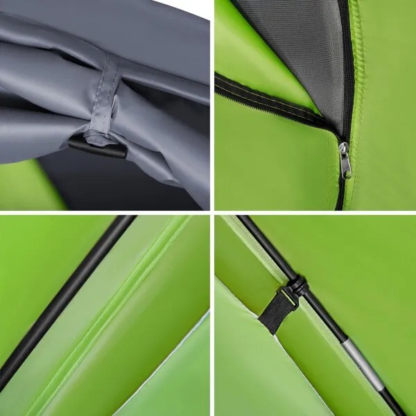 Stan pre 4 osoby NILS Camp Discovery NC6006 - zelený