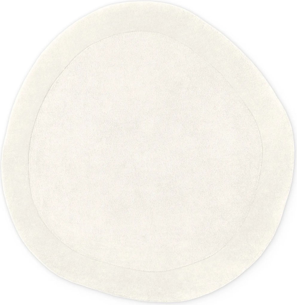 Kusový koberec Villeroy & Boch Kari 106285 Cream, 160x160 (priemer) kruh, biela, obývacia izba, Villeroy & Boch