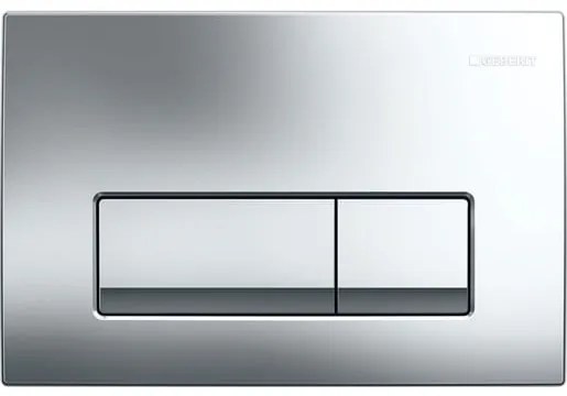 Geberit Delta50 ovládacie tlačidlo plast chrómovaný lesklý 115.119.21.1