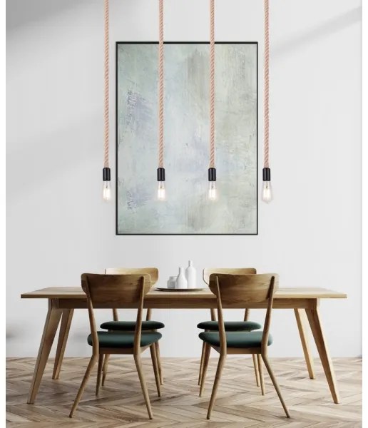 Globo 69029-4H - Luster na lanku ULLEU 4xE27/60W/230V