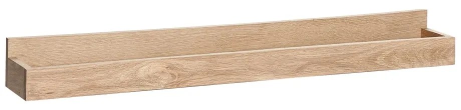 Polica na obrázky v dekore duba v prírodnej farbe 80 cm Folk – Hübsch
