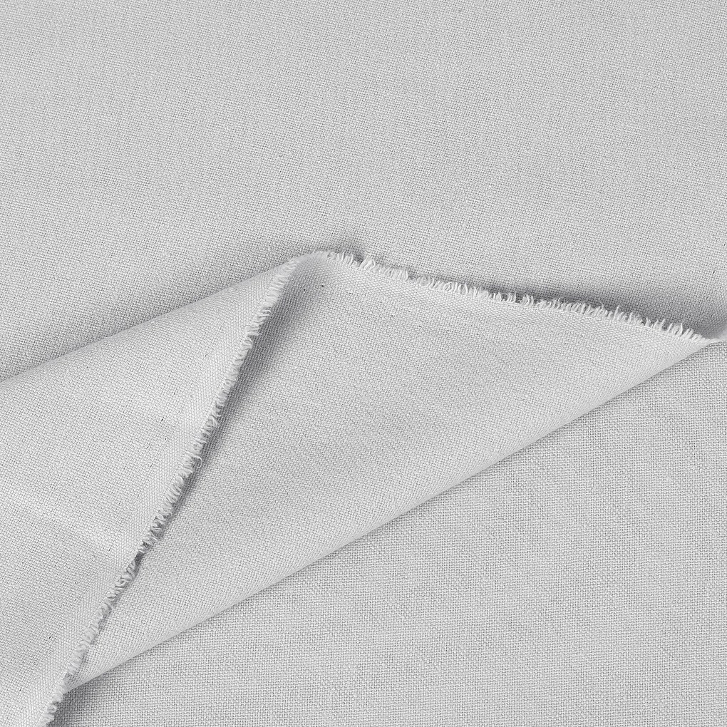 Goldea prírodná látka z ľanovej zmesi - sivá 300 cm