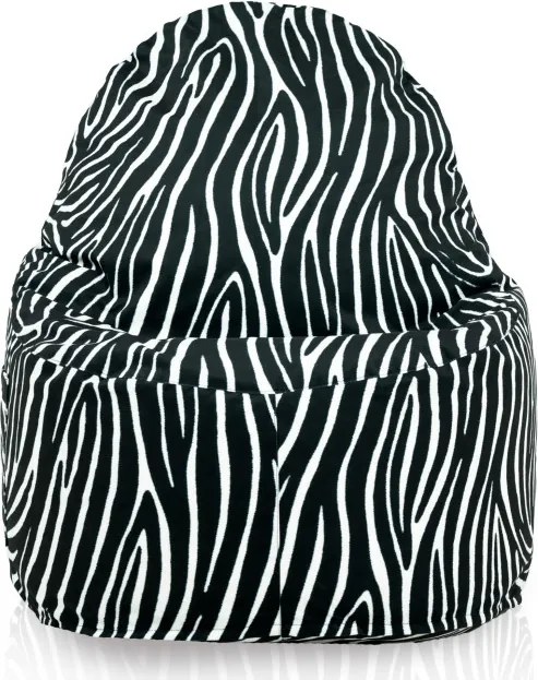 Kreslo Porto zebra