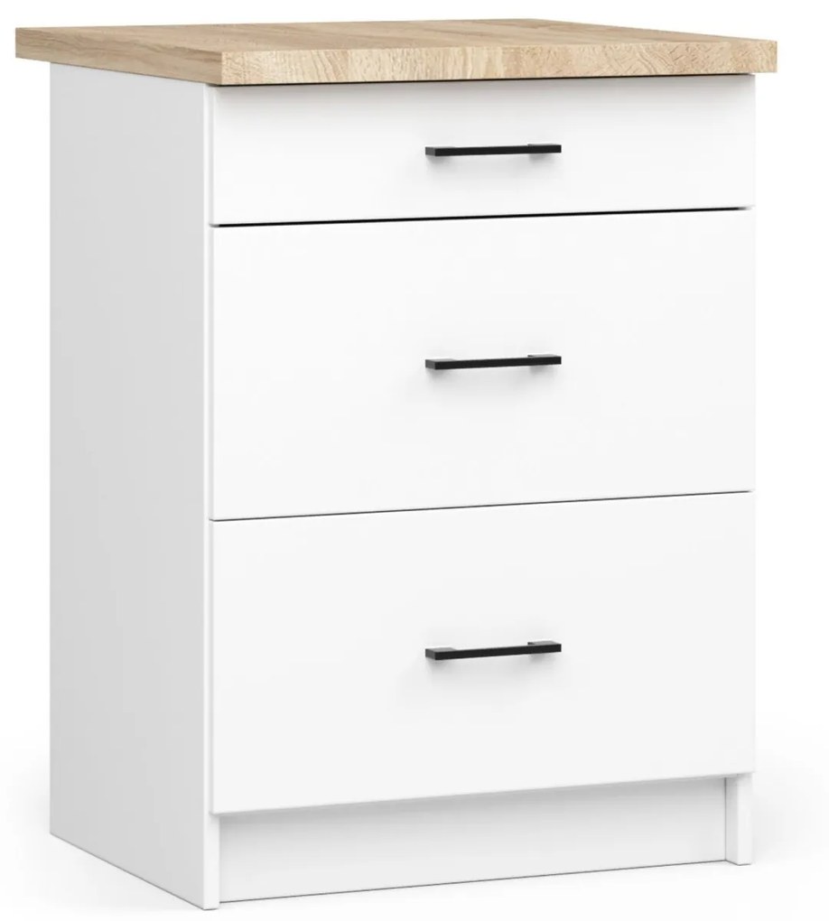 Kuchynská linka Olivie G2 2,4 m biela