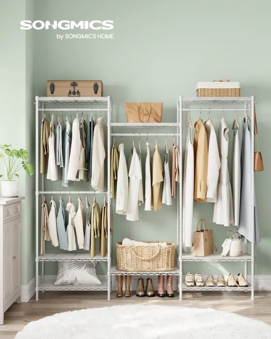 Otvorená šatníková skriňa LGR431W01