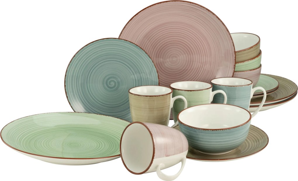 XXXLutz KOMBINOVANÝ SERVIS Samba 16-dielne Creatable - Online Only bytové doplnky - 0077680342
