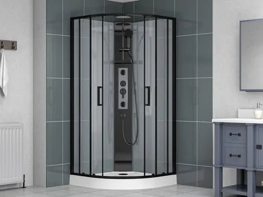 Sprchový box štvrťkruh 90x90 cm SAT Project SATPROBOXS90CT