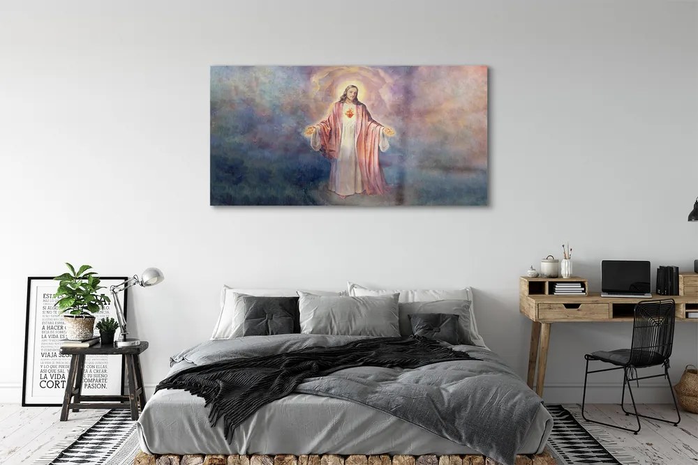 Obraz na akrylátovom skle Ježiš 140x70 cm