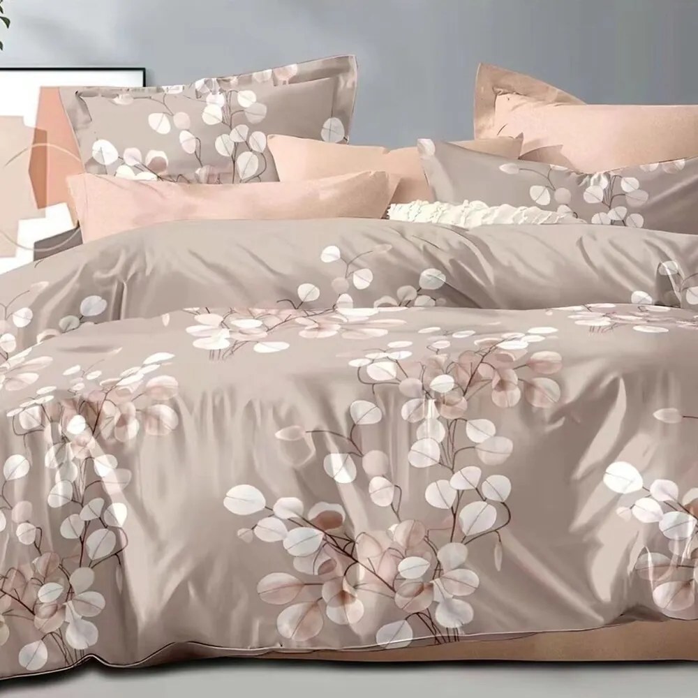 Obliečky FALER BEIGE 7-dielna sada 140x200 cm