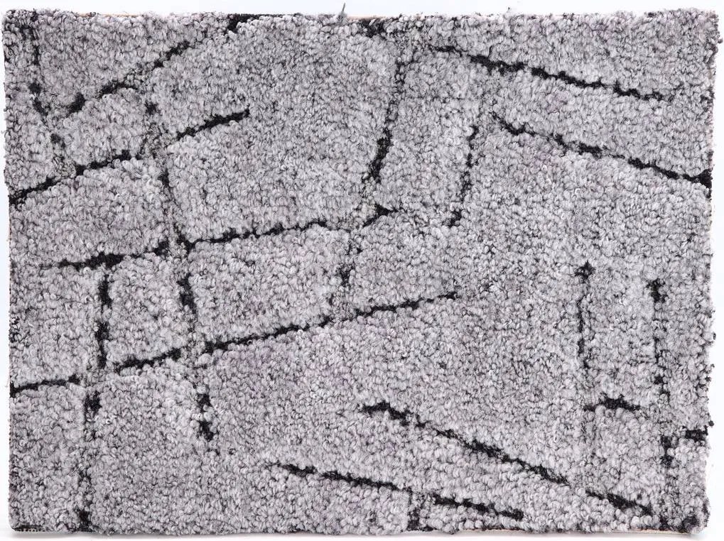 ITC, AKCIA: 60x510 cm Koberec metráž Nicosia 93, šíře, šedá, filc, obývacia izba