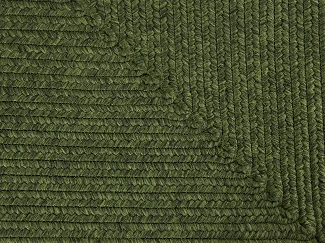 Koberec Braided Trenzado zelený