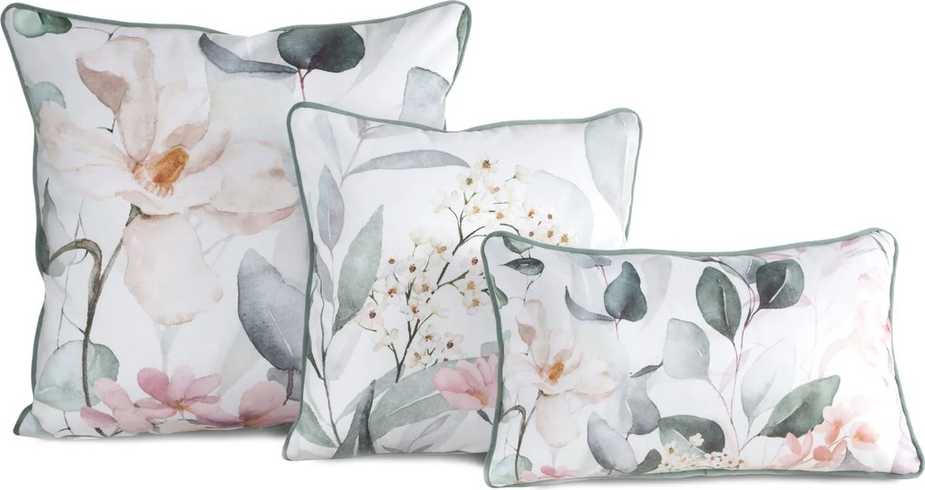 DEKORAČNÝ VANKÚŠ PREMIUM JULIET 45X30 CM KVETY