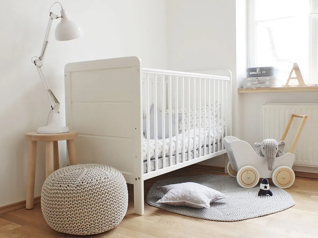 WO Detská postieľka Modern Cot 120x60 Variant úložný box: Bez úložného boxu
