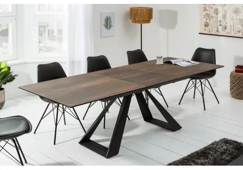 Rozkladací jedálenský stôl 40647 180/230 x 90cm Oak Look Ceramik  - Komfort-nábytok
