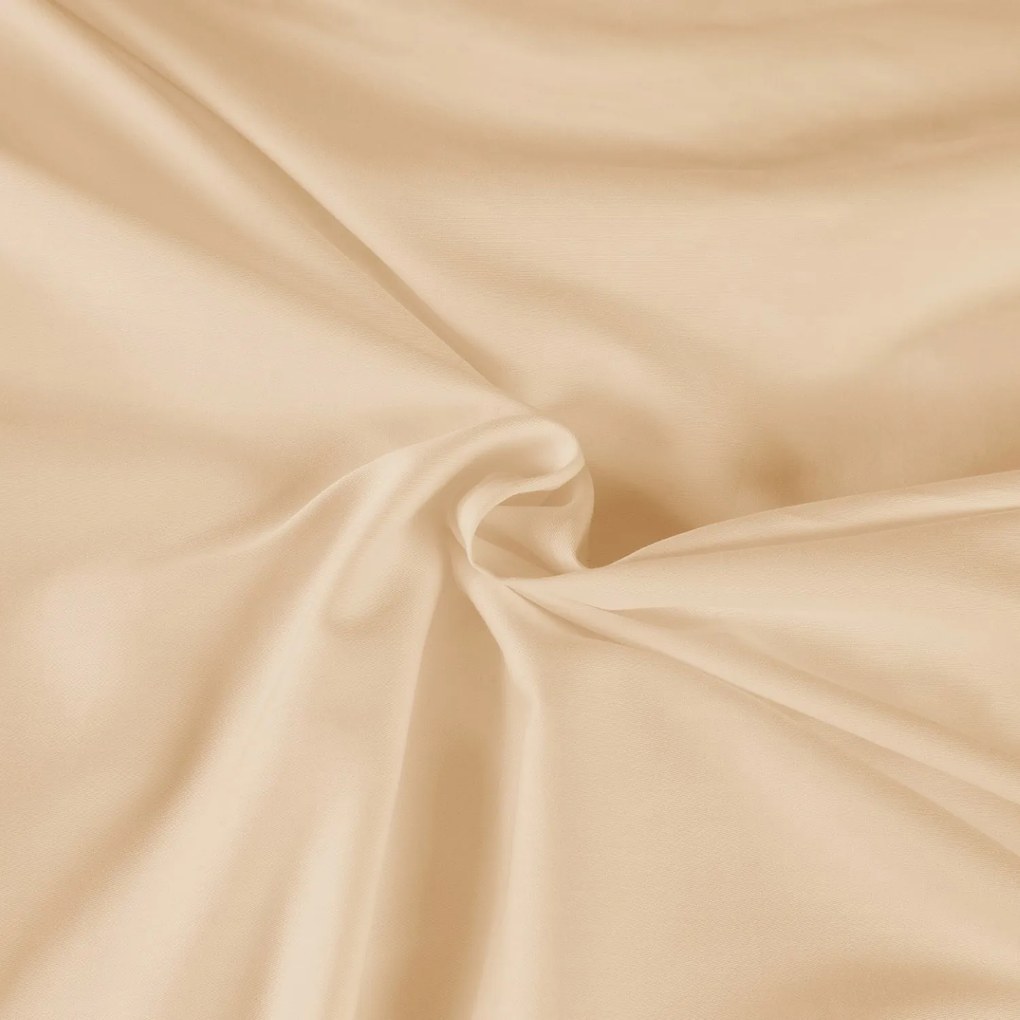 SATÉNOVÉ OBLIEČKY SATYNLOVE CLASSIC 160X200 CM, 2KS 70X80 CM SVETLOBÉŽOVÉ