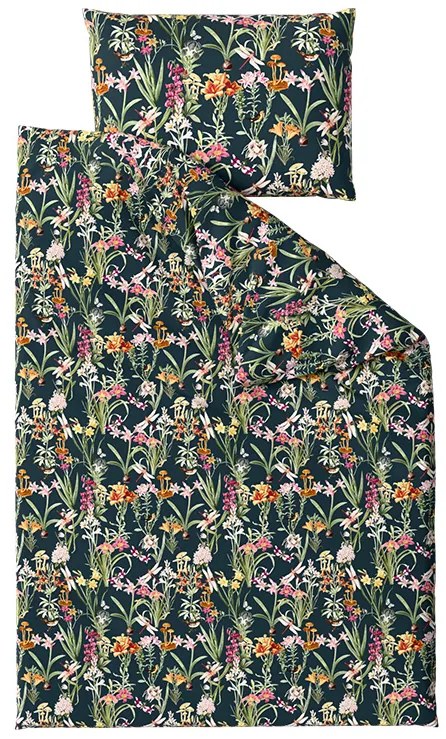 Bavlnené obliečky MYSTIC GARDEN tmavozelené Rozmer obliečky: 70 x 90 cm | 140 x 220 cm
