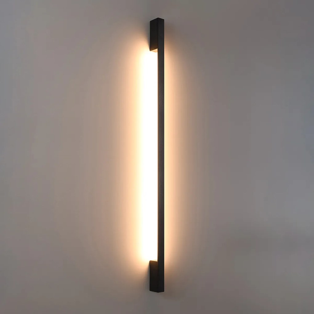 Nástenné LED svietidlo Sappo l, 1x LED 25w, 3000k, b