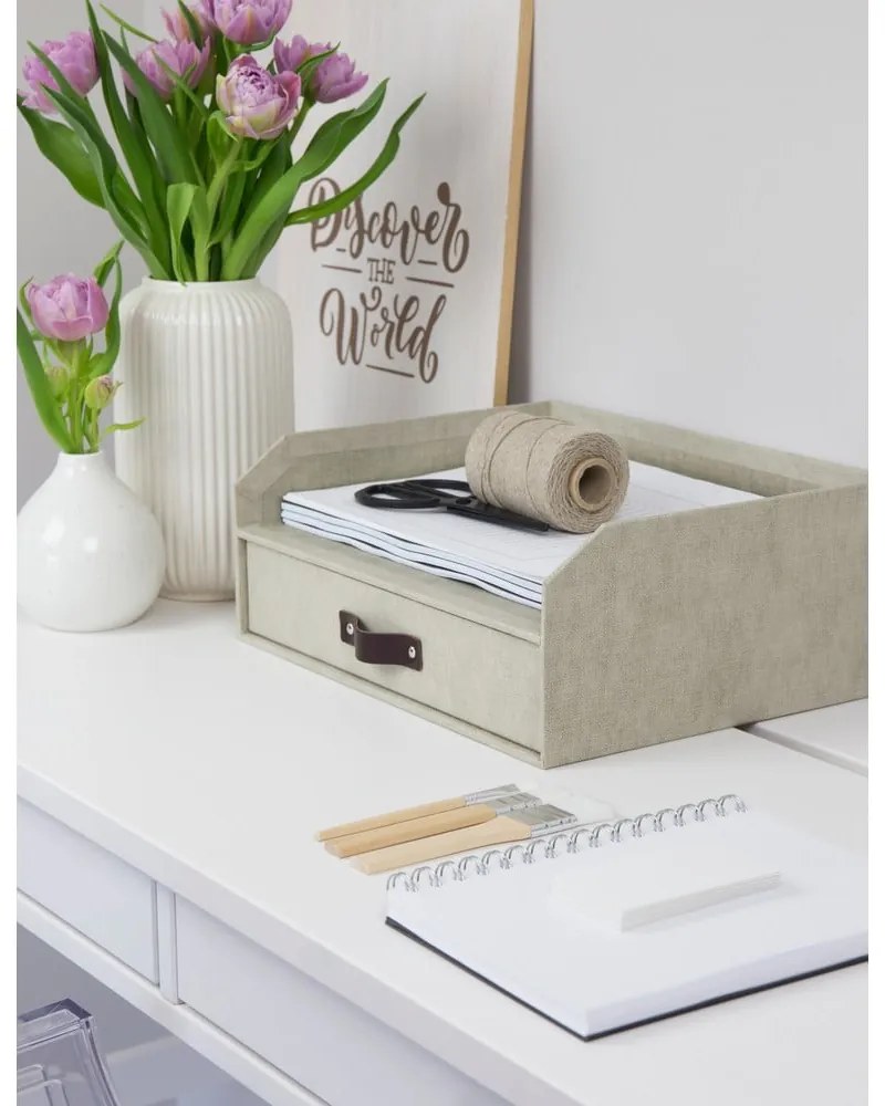 Kartónový organizér na dokumenty so zásuvkou Walter – Bigso Box of Sweden