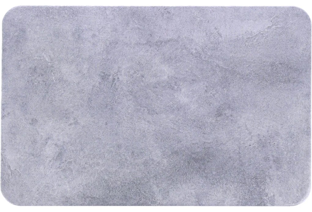 Predložka do kúpeľne Sofer Grey, 39x60 cm, sivá