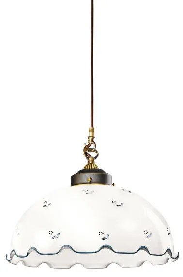 Kolarz 731.32.18 - Luster na lanku NONNA 1xE27/75W/230V modrá