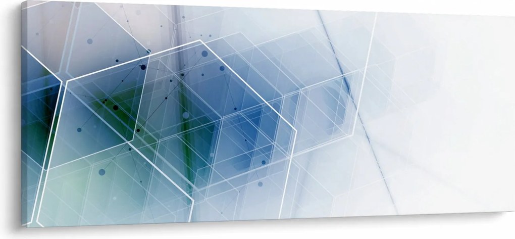 Obraz - Geometrické útvary (120x50 cm)