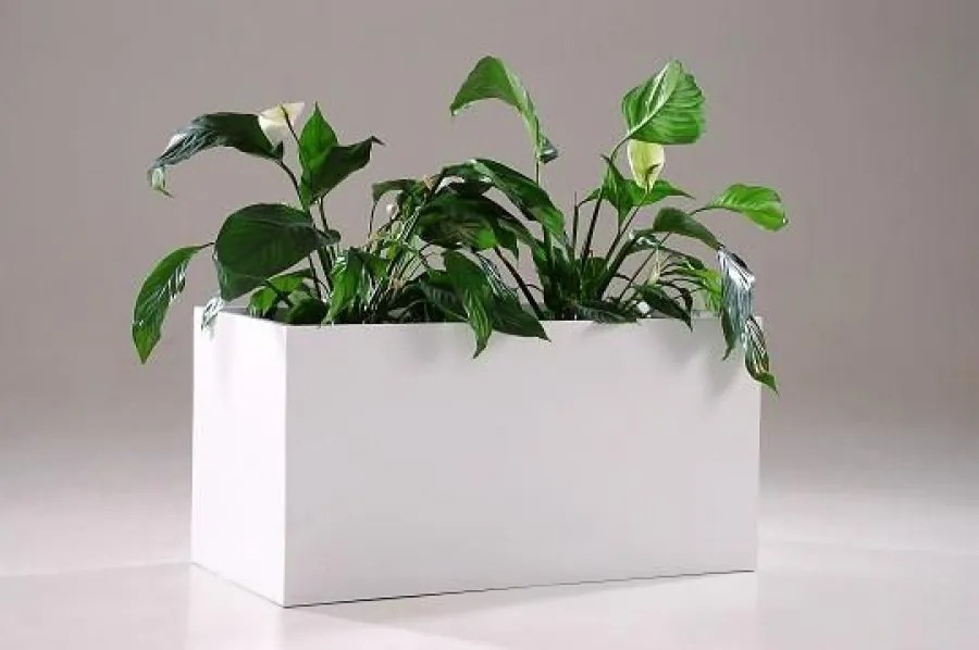 Hrantík MAXI, sklolaminát, šírka 80 cm, biely mat