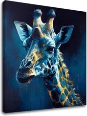 Dekoratívna maľba na plátne - PREMIUM ART - Towering Majesty of Giraffe
