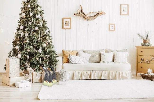 Vianočný škriatok Led YX039 sivý