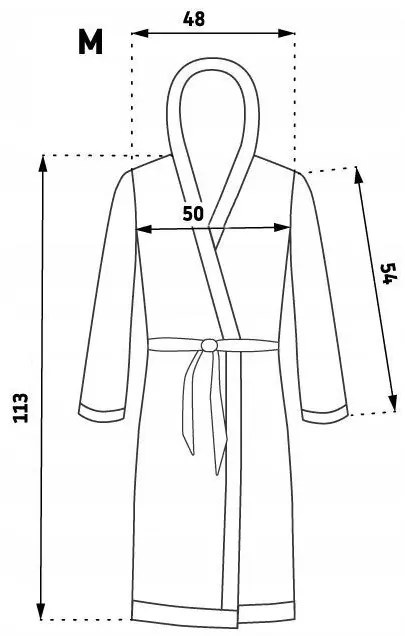 Dámský župan z mikrovlákna Sharon S/M bílý