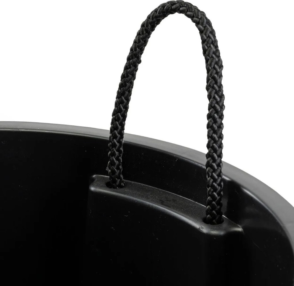 Kvetináč URBANIKA ECO Wood 57x30 cm sivý