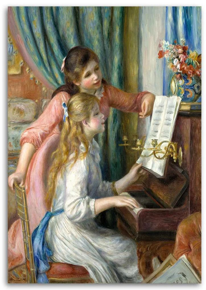 Gario Obraz na plátne Dievčatá pri klavíri - Pierre Auguste Renoir, reprodukcia Rozmery: 40 x 60 cm