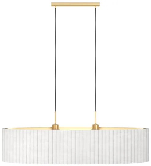Eglo 39764 - Luster na lanku TAMARESCO 2xE27/40W/230V biela