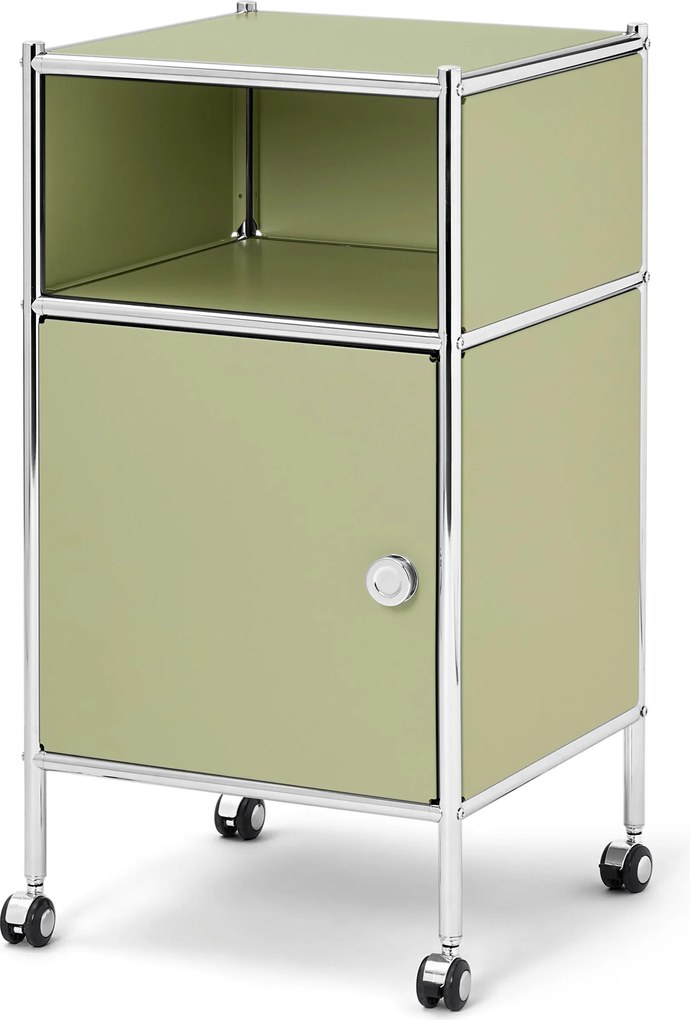Kovová skrinka na kolieskach »CN3 Kids«, pistáciová